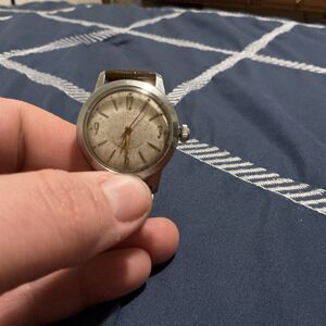 VTG Art Deco/Military SEMAG Men’s Mechanical Watch 17 Jewels Runs 35mm